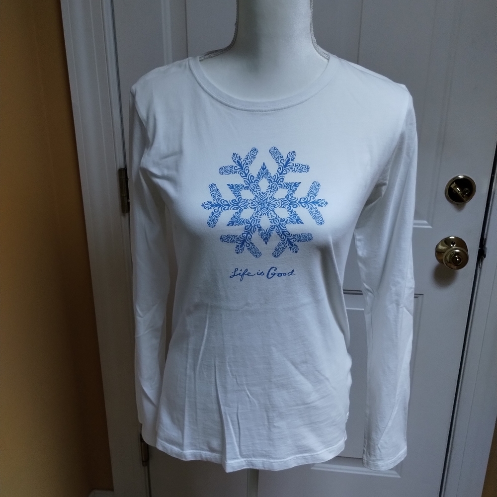 Life is Good crusher tee